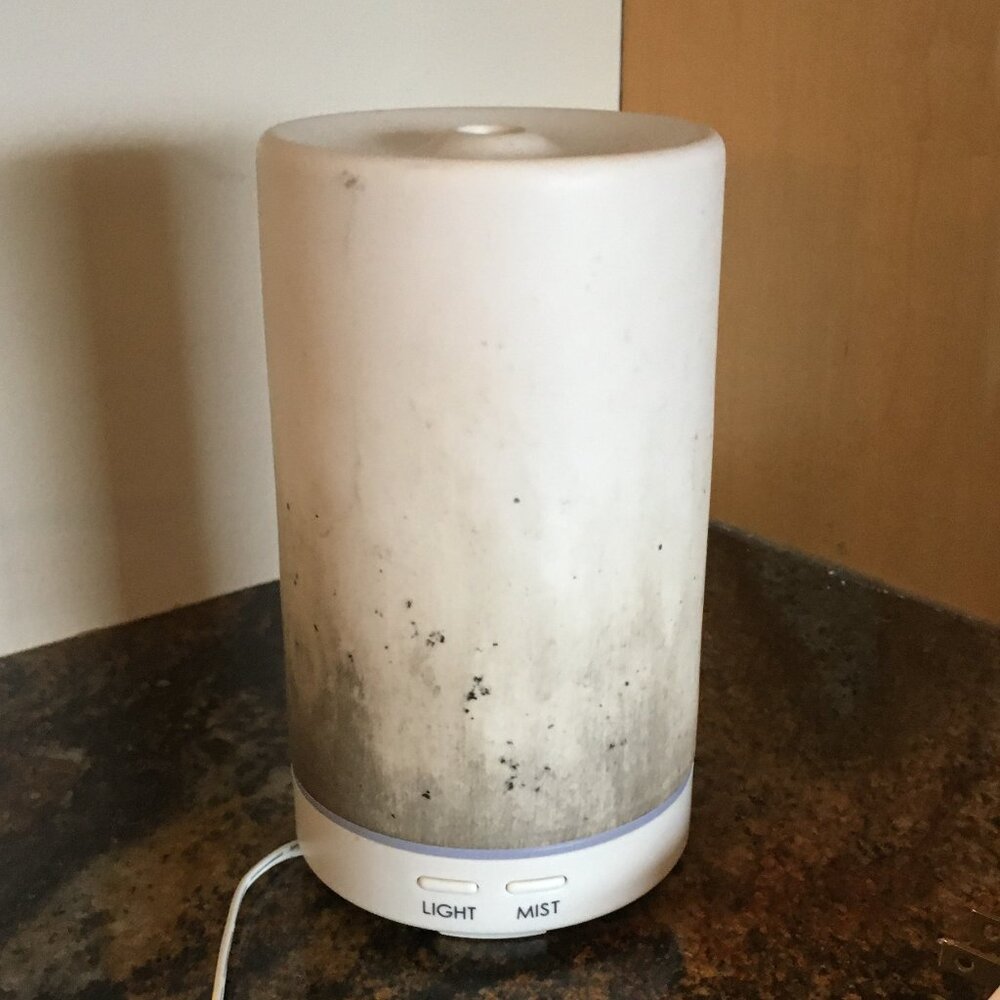 Sleek Matte Faux Stone Aromatherapy Essential Oil Diffuser
